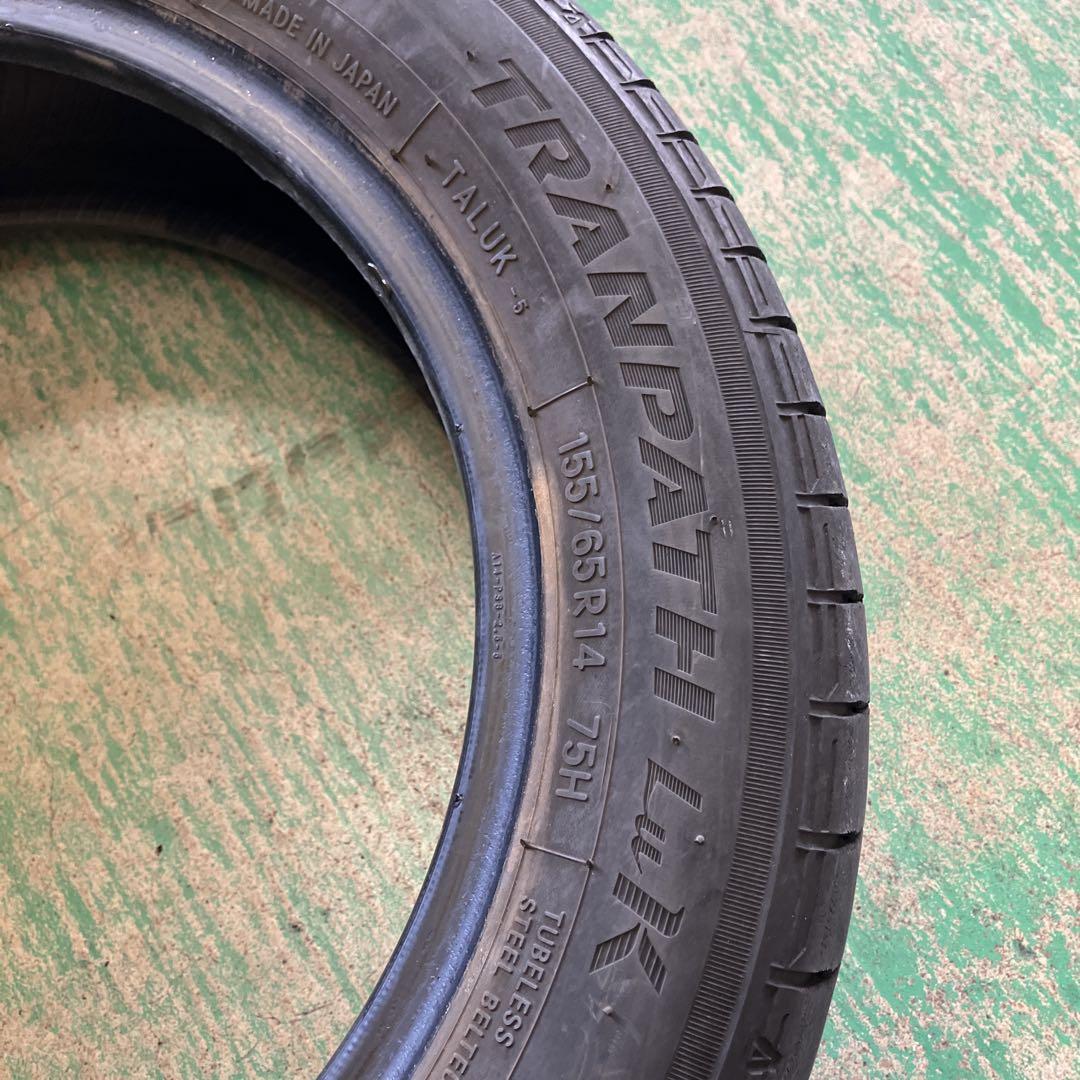 TOYO トランパスLuK 155/65R14 19年製 4本
