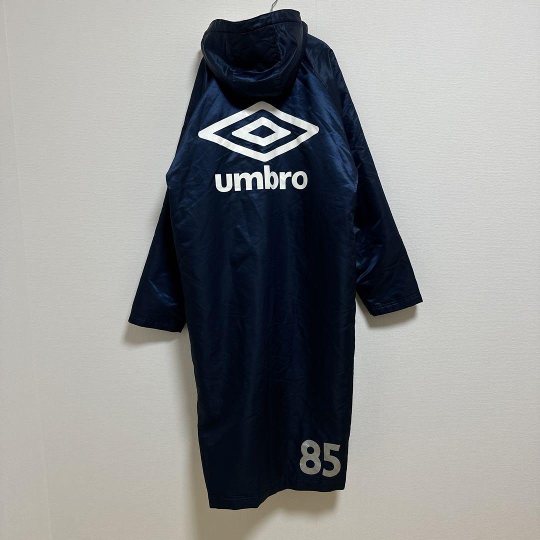アンブロ/メンズ/ベンチコート/サッカー/裏起毛 /ボア/防寒着/バックロゴ
