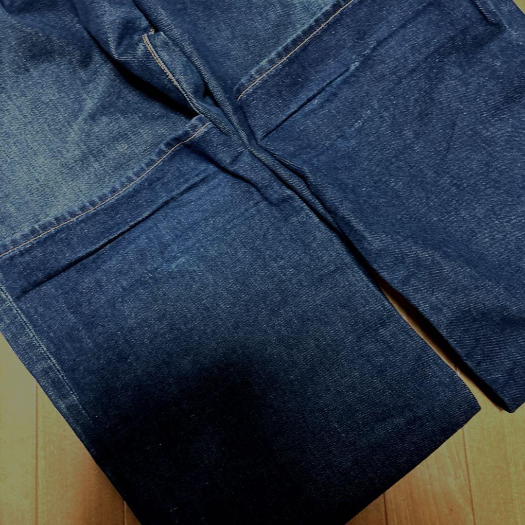 90's 旧evis エヴィス 2501xx 水牛革パッチ デニム ジーンズ