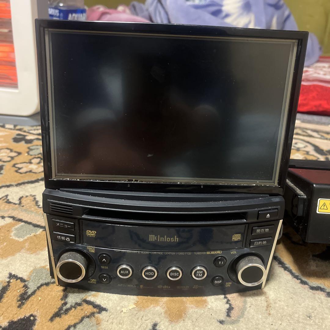 McIntosh カーオーディオヘッドユニット DVD再生機能付き