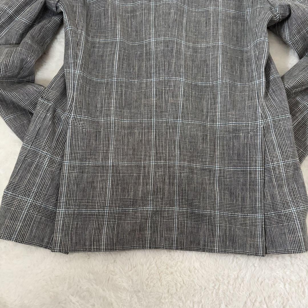 美品 CIRCOLO1901 グレンチェック コットンジャージー 2B 48