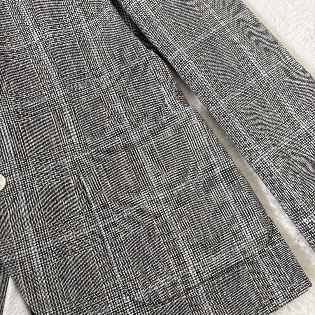 美品 CIRCOLO1901 グレンチェック コットンジャージー 2B 48