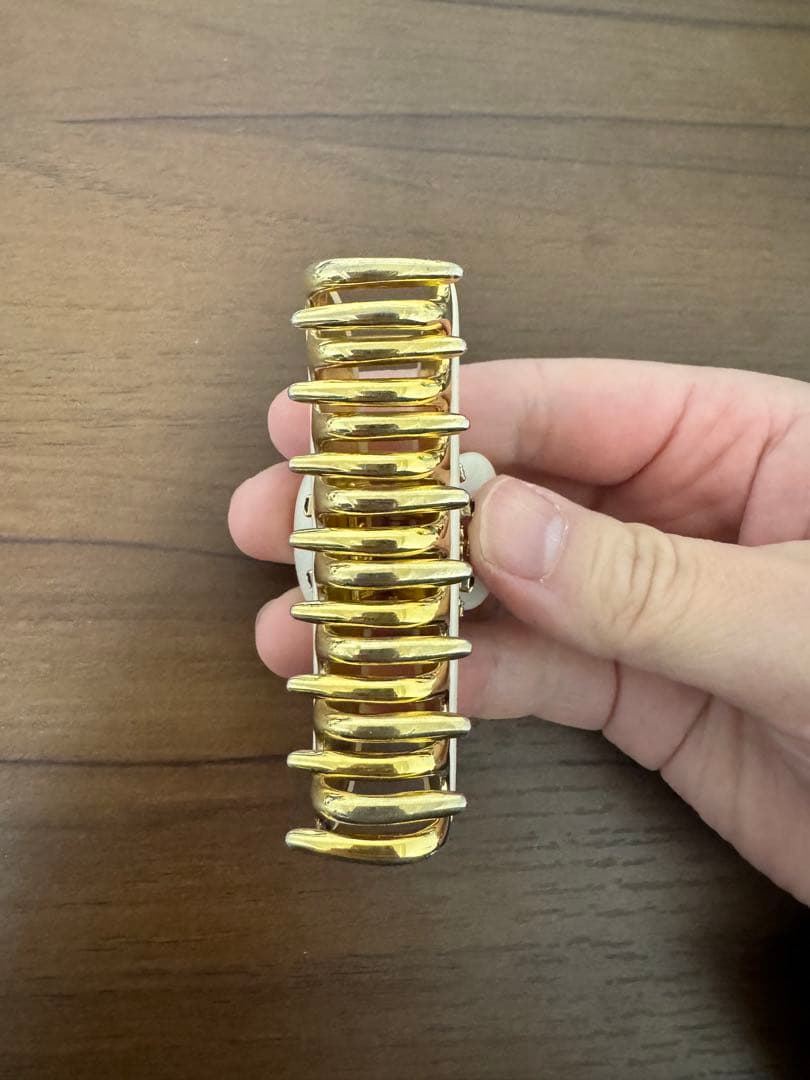 acca ヘアクリップ2個セット オフホワイト acca ヘアクリップ2個セット オフホワイト