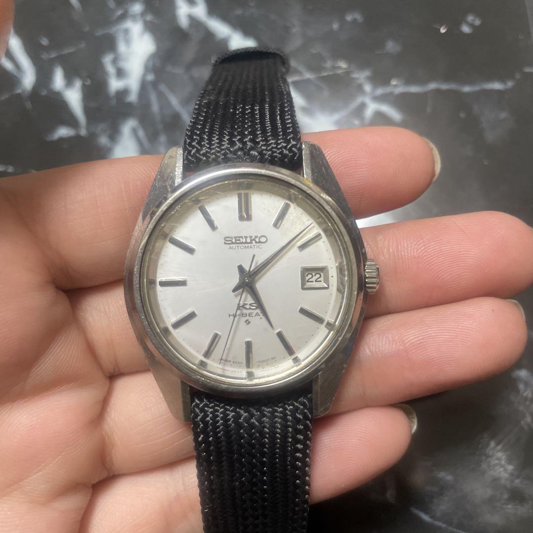 SEIKO KS キングセイコーHI-BEAT 自動巻き 防水 時計
