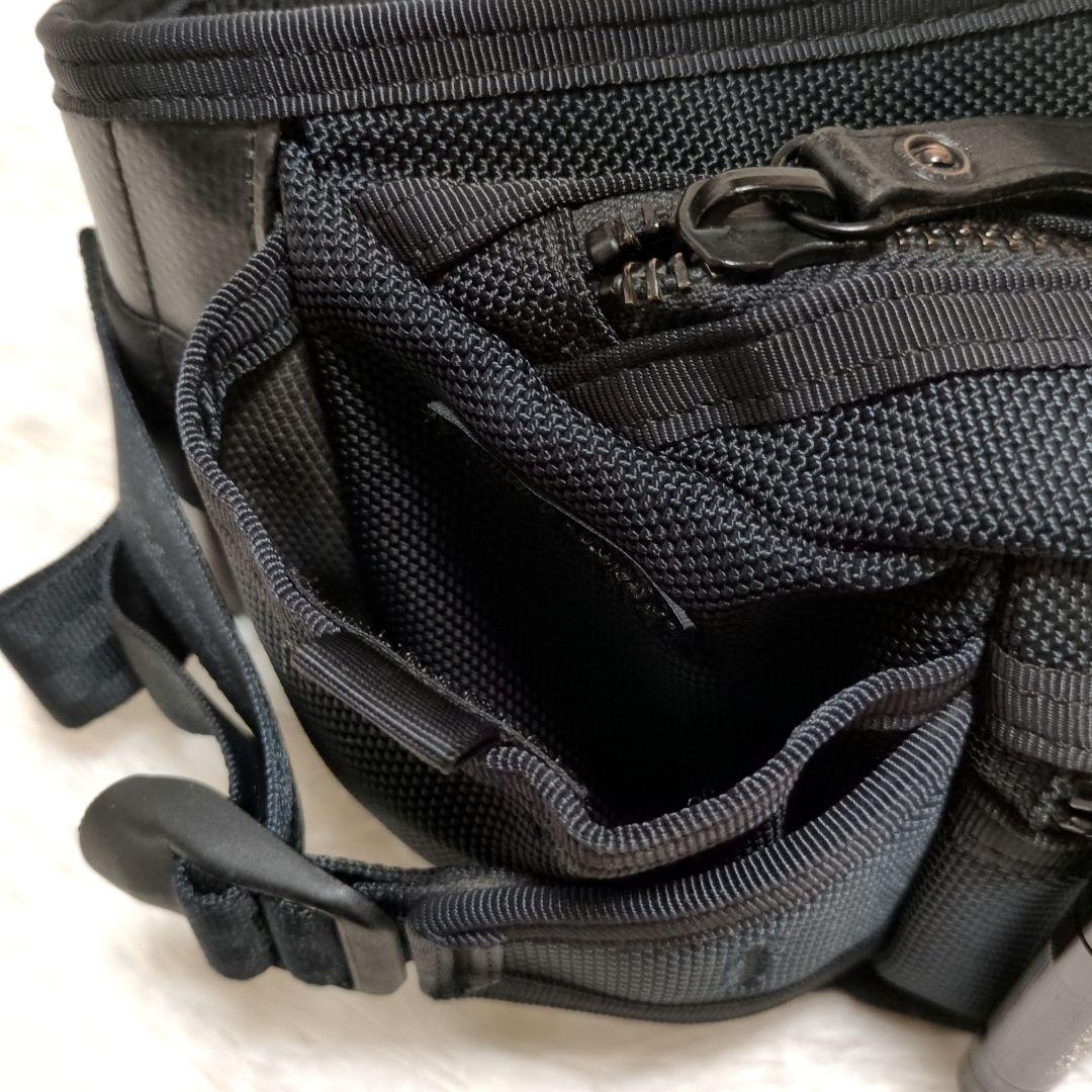 PORTER　HEAT　ヒート　ウエストバッグ　S　黒　マグライト付属