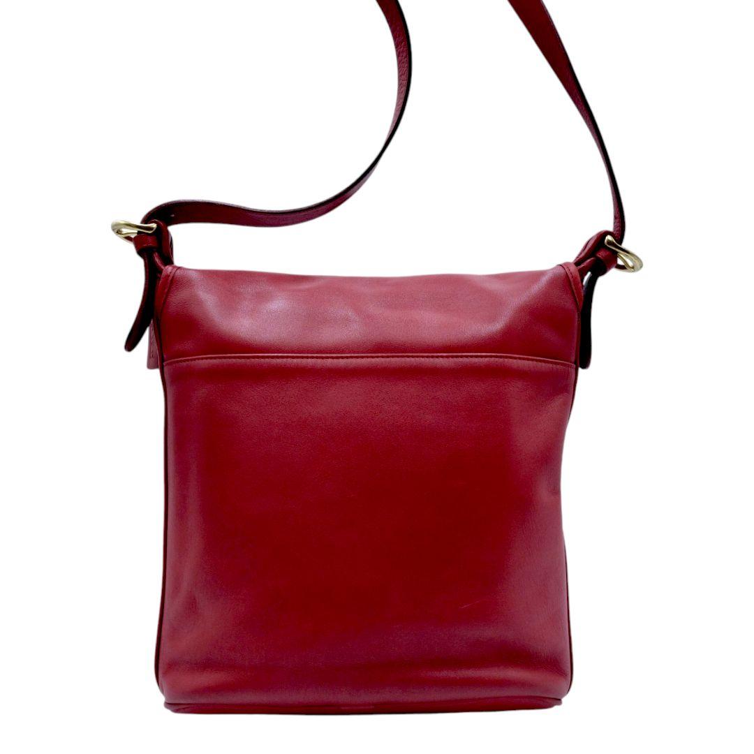 美品✨希少 オールドコーチ ショルダーバッグ レザー フラップ