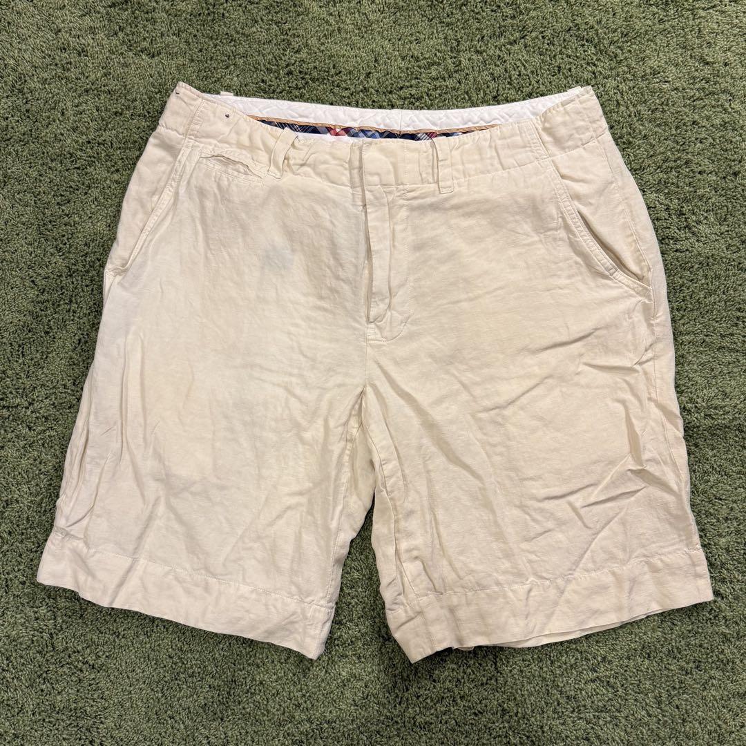 90s Polo by Ralph Lauren Linen×Silk ショーツ