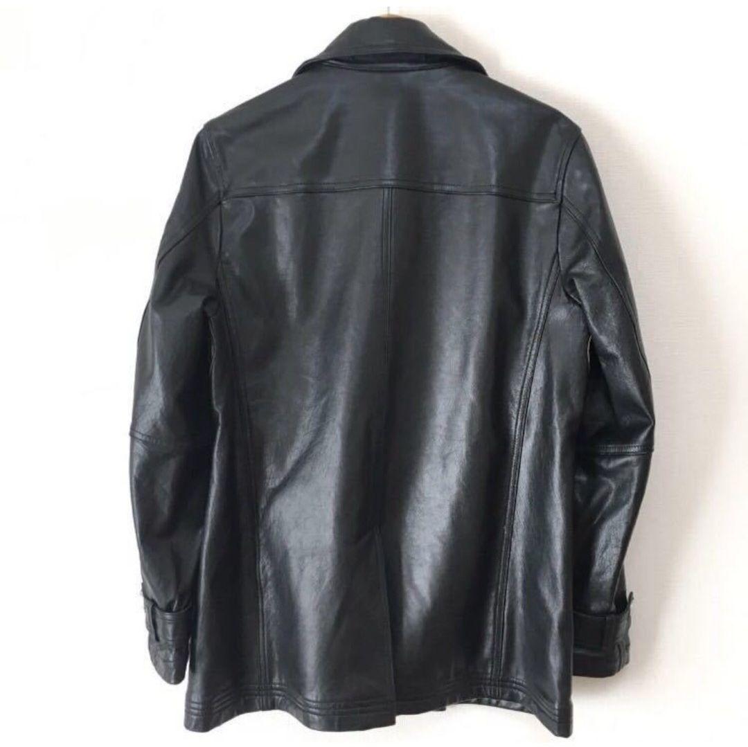 希少！J.PRESSジェイプレス☆オールレザーピーコートレザージャケットPコート
