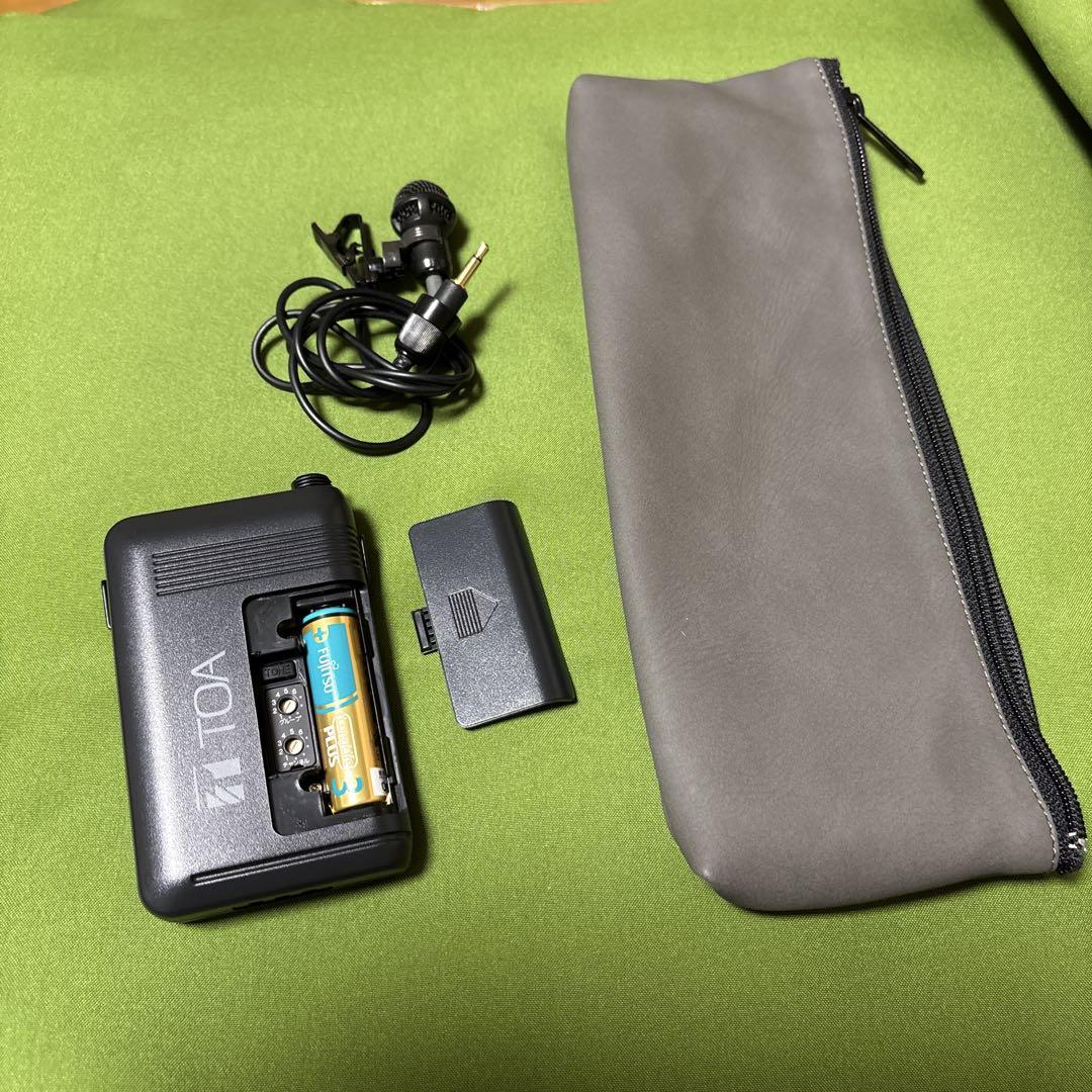 C.TOA 　WM-1320　新古品　 タイピン型ワイヤレスマイク　予備機 C.TOA WM-1320 新古品 タイピン型ワイヤレスマイク 予備機