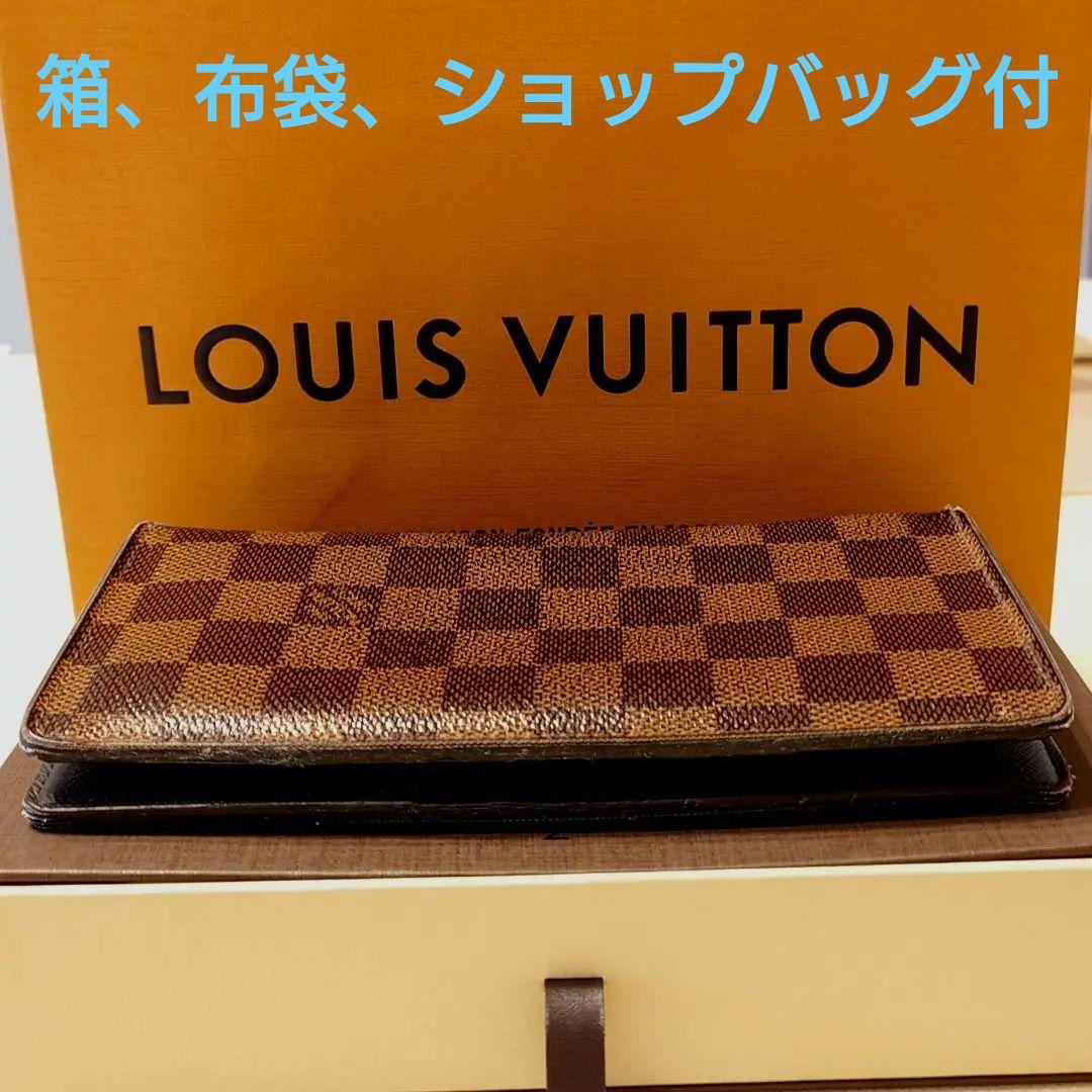 高級品市場 ルイヴィトン 財布 ダミエ 長財布 - メルカリ 小物
