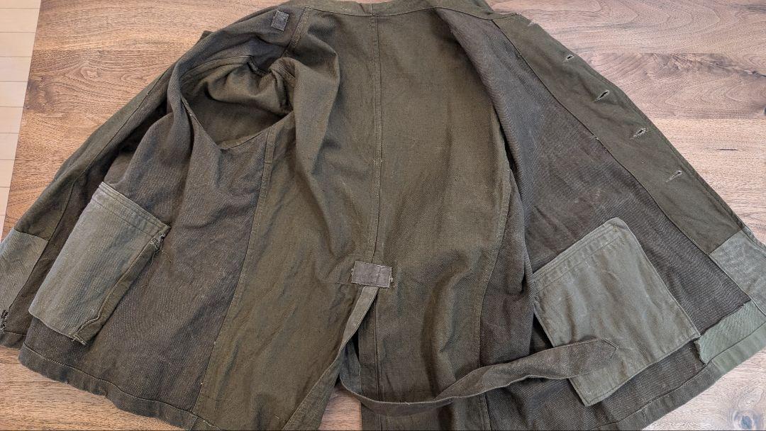Special 1940S フランス軍M38ボージョンジャケット リネン 珍個体