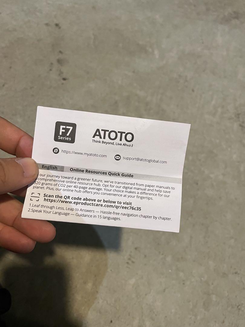 ATOTO F7 WE カーオーディオ