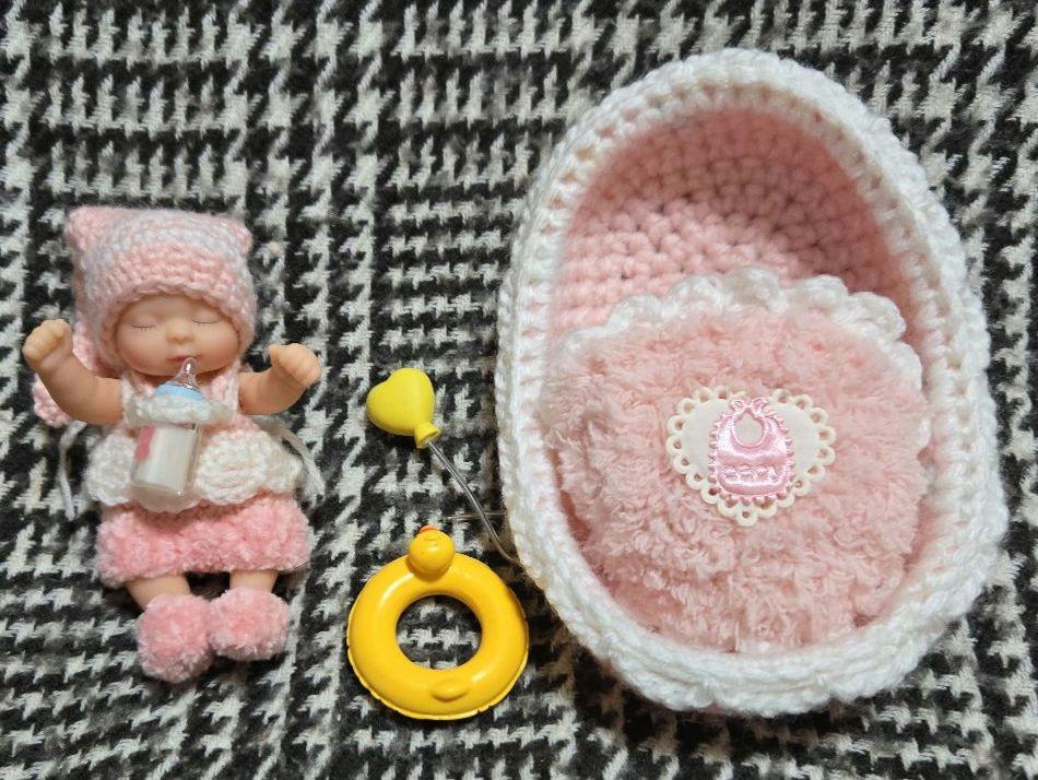 赤ちゃん 超低出生体重児 布製人形 ハンドメイド 1点物