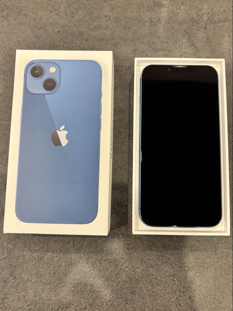 とろろん iPhone 13 ブルー 256GB SIMフリー 本体