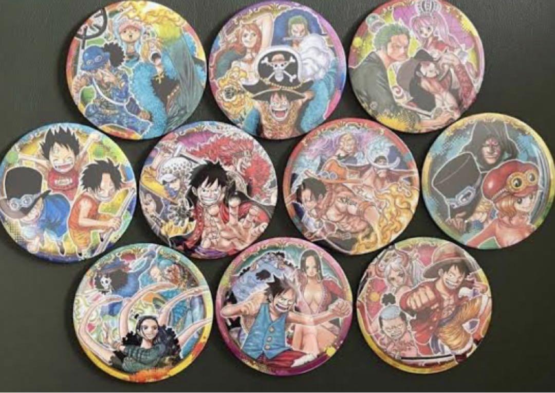 ワンピース　コレクション缶バッジ　BIG 最強トリオVer. 未開封 8点
