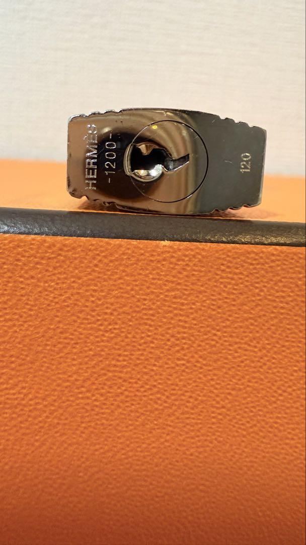 HERMES ピコタンロック PM エトゥープ シルバー金具 Z刻印