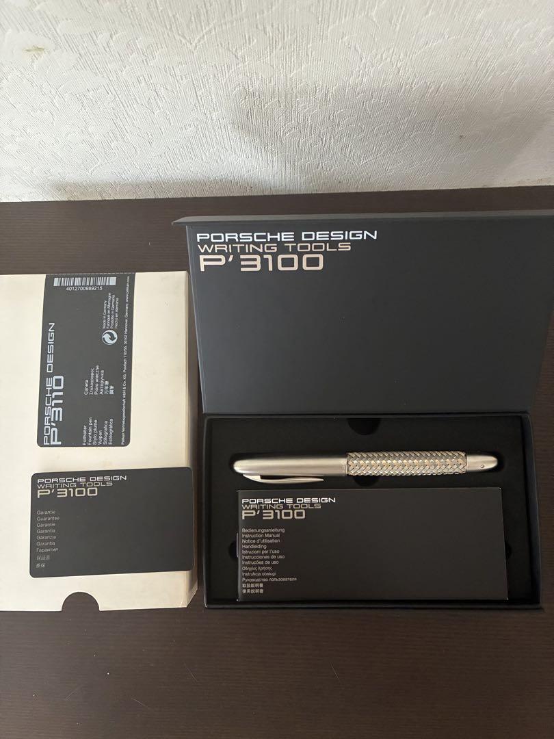 ポルシェデザイン PORSCHE DESIGN 万年筆 金銀メッシュ