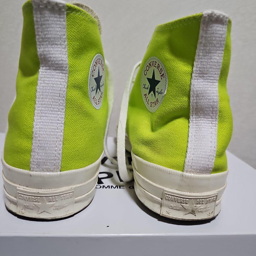PlayCOMME des GARCONSチャックテイラー　27.５ コンバース