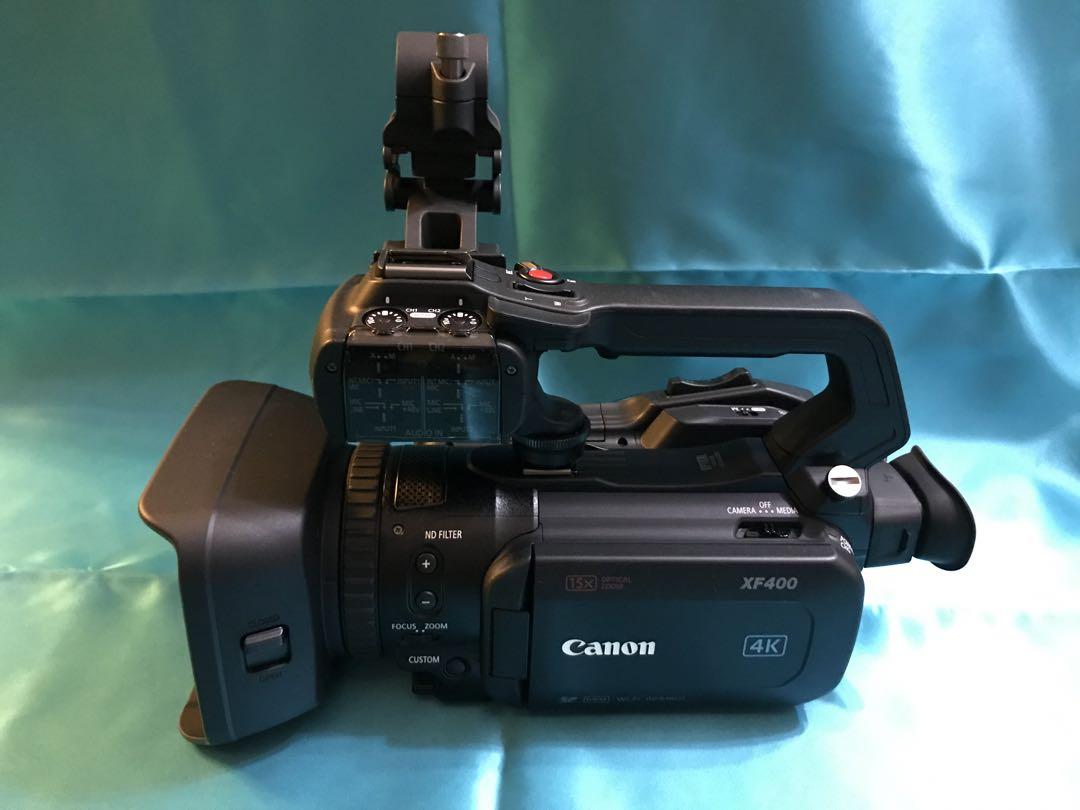 【再値下げ】Canon XF400 4K 業務用ビデオカメラ本体（新品、未使用）