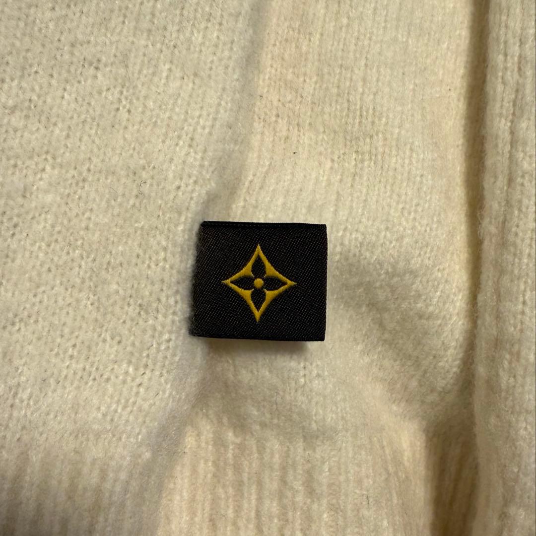 LouisVuitton ブラッシュドニットトップ　XS