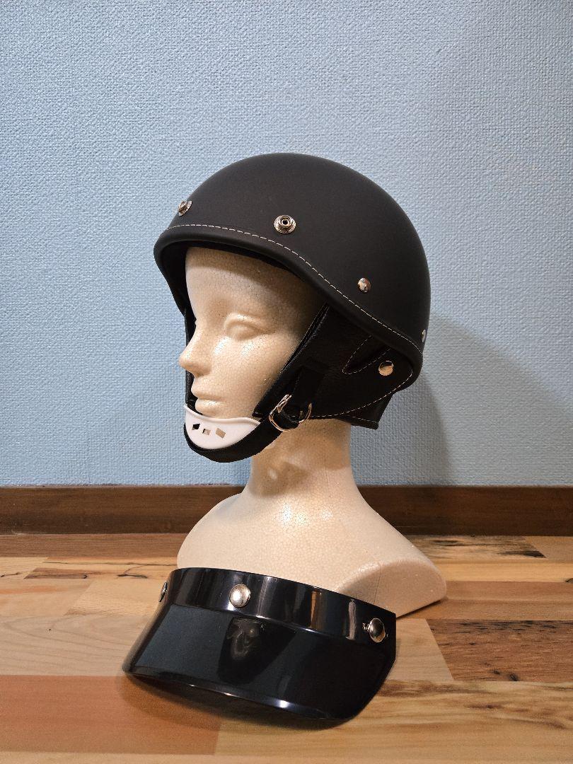 ショーティー ハーフヘルメット М ビートル 半ヘル レトロ