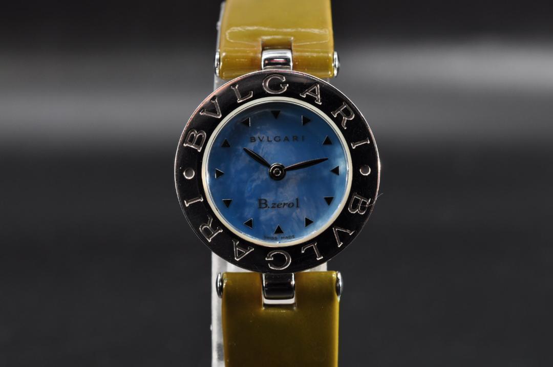 BVLGARI ブルガリ B Zero１ BZ22S ブルーシェル クォーツ