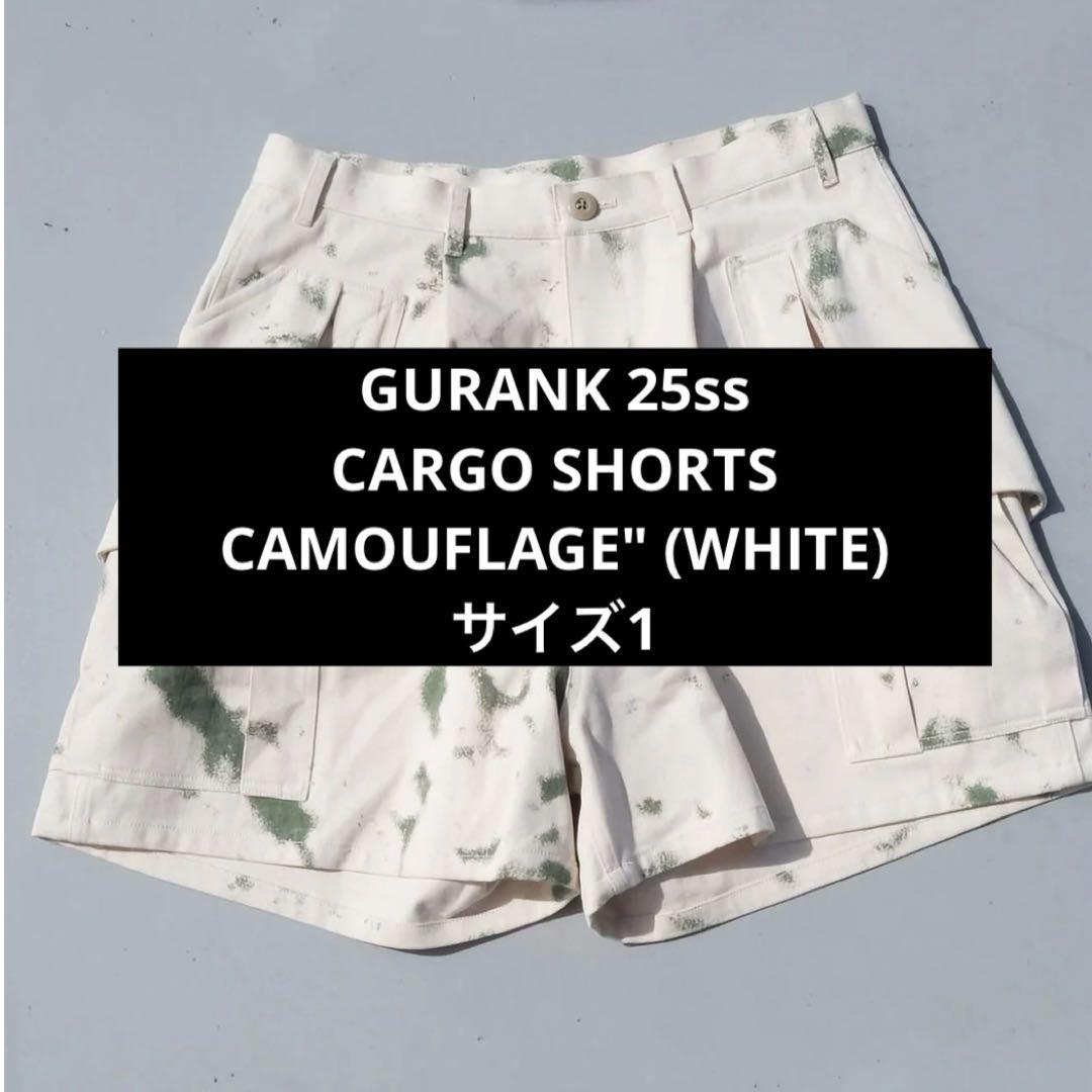 パンツ Gurank Cargo shorts camoufrage Gurank 