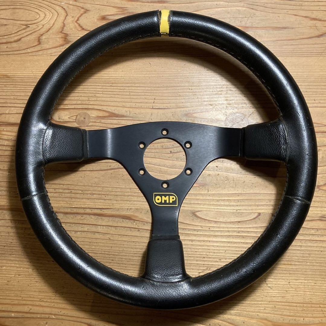 OMP ディープコーン ステアリング 350mm ハンドル