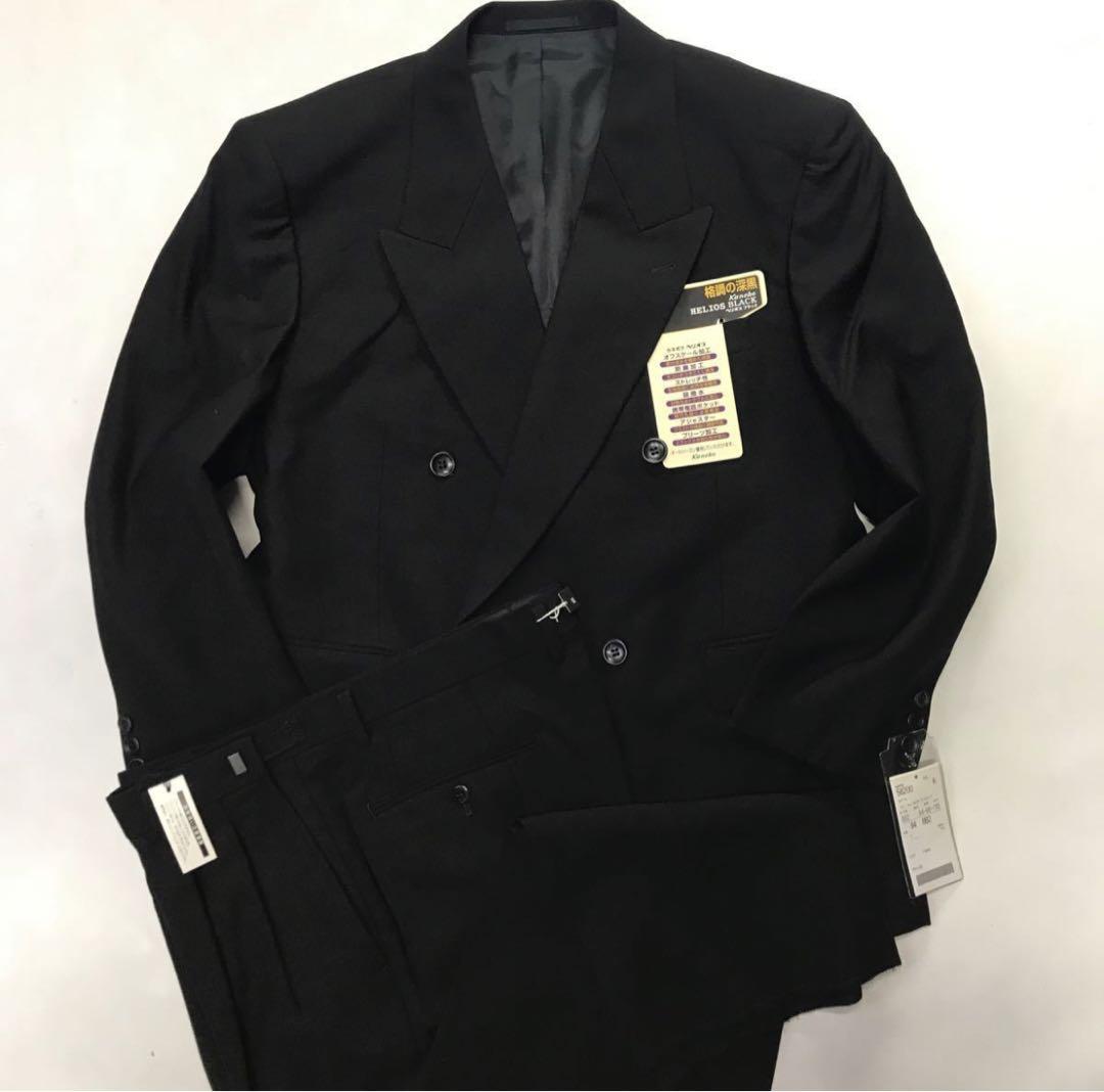 メンズ　ダブルスーツ　礼服　A6  L 良品質素材