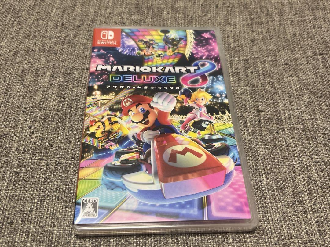 新品 未開封 マリオカート 8 デラックス switch シュリンク付き