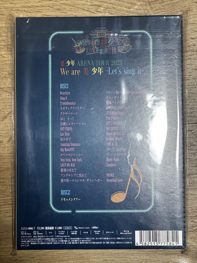 Amazon.co.jp: 【 Blu-ray 】 美少年 ARENA TOUR 2023 We are 美