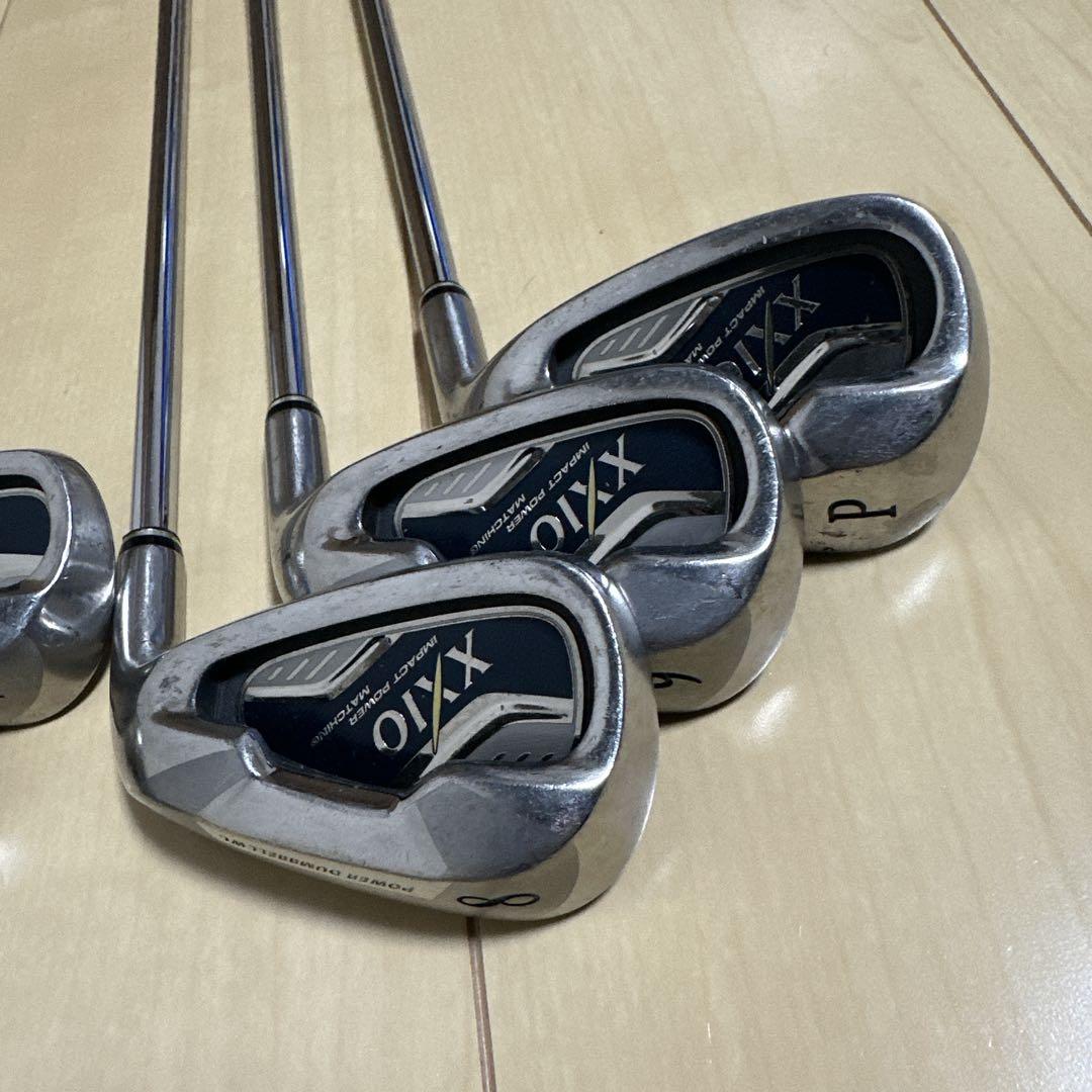 XXIO 6代目 アイアンセット6本 スチール R 2010モデル XXIO 6代目 アイアンセット6本 スチール R 2010モデル