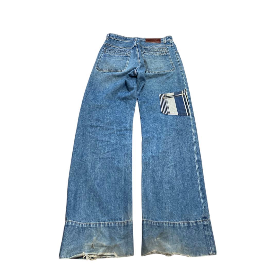 wales bonner ウェールズボナー バギーデニム y2k archive wales bonner ウェールズボナー バギーデニム y2k archive