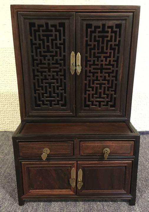 新作再入荷 中国 アンティーク風ミニチュア家具2点 珍品 紅酸枝 UCtuX-m62763593903 得価豊富な