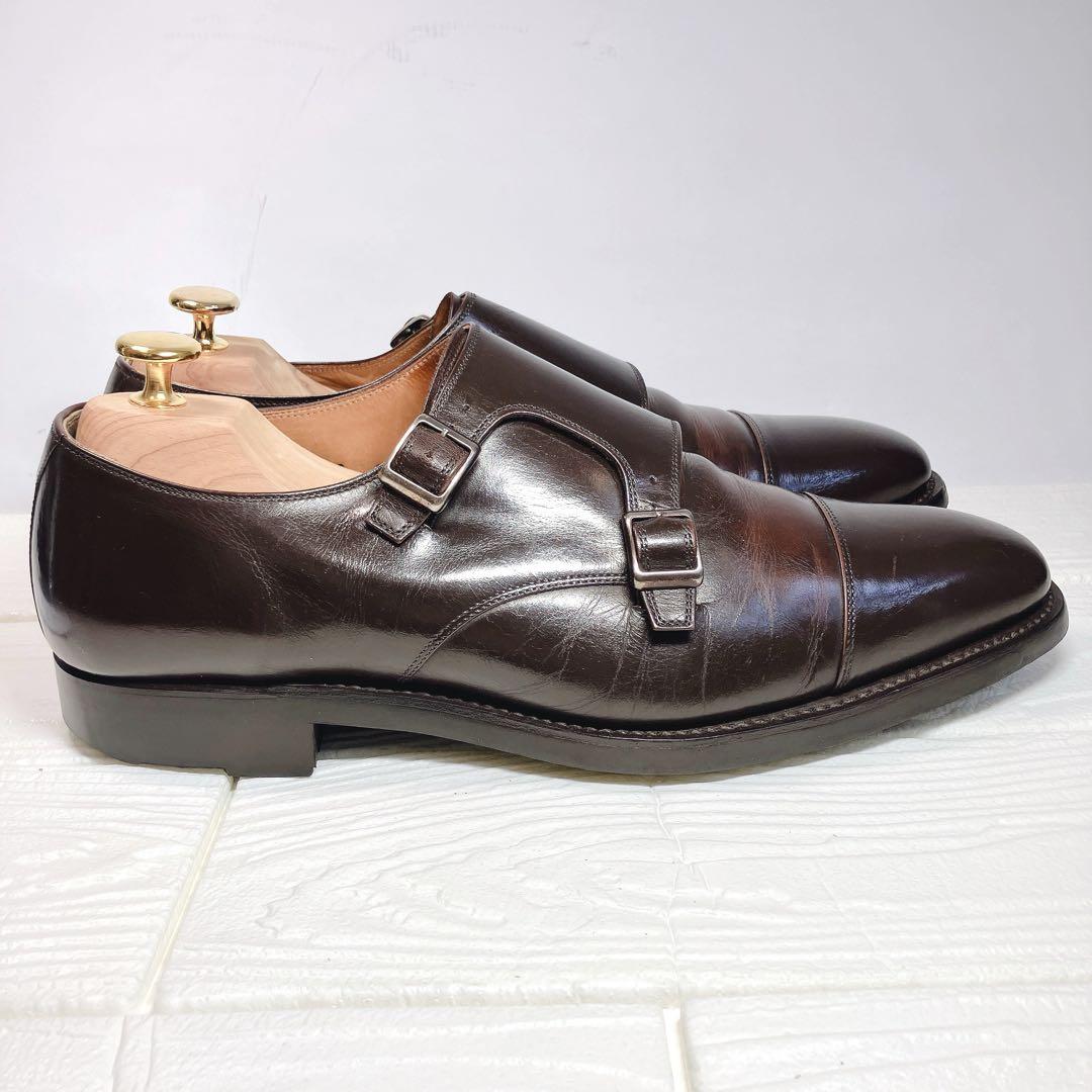 美品 SCOTCH GRAIN ダブルモンク ミラーシャイン 26.5 ブラウン 2770DBR（E） | スコッチグレイン｜SCOTCH GRAIN｜オフィシャル