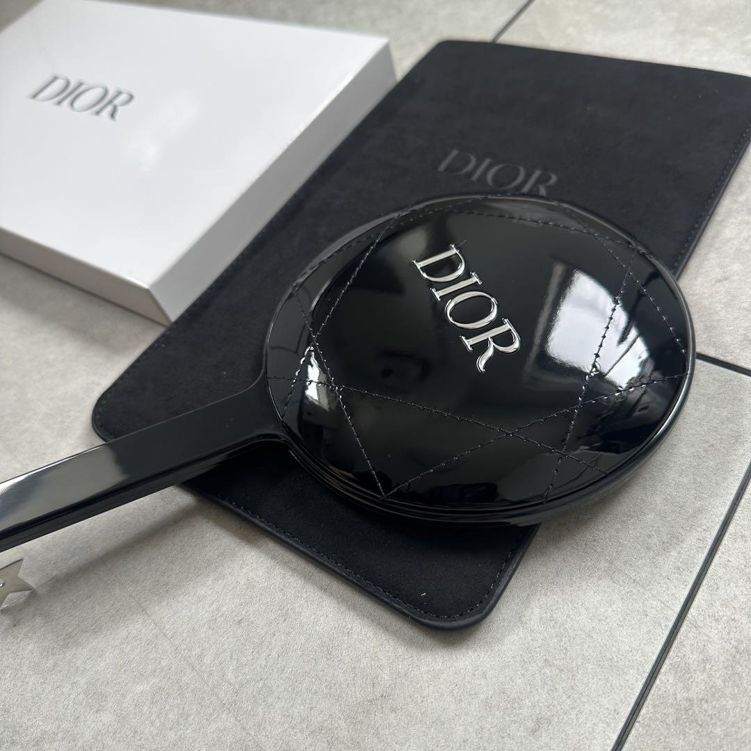 【お気にいる】 ディオール Dior キルティング 2024 ノベルティ ミラー 手鏡 メイク道具・化粧小物