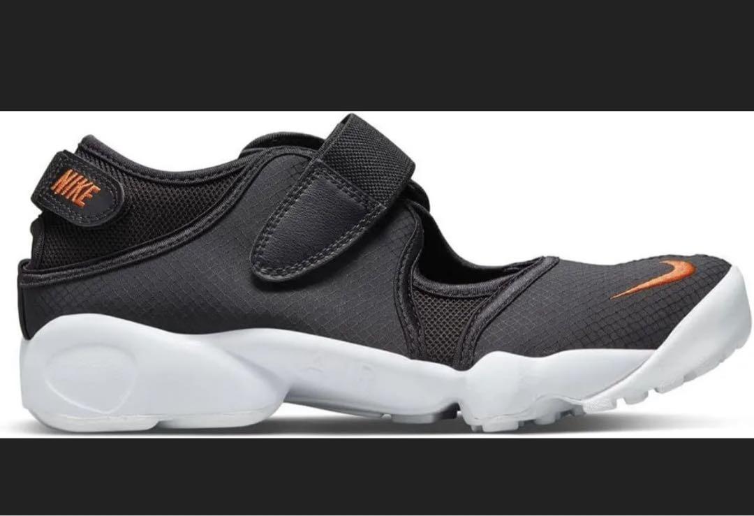 ◾️新品　NIKE エアリフト　ブラック　オレンジ　25サイズ