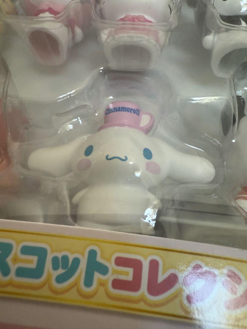 ソフビマスコットセット　ピューロランド　サンリオ　指人形　おもちゃ　キャラクター