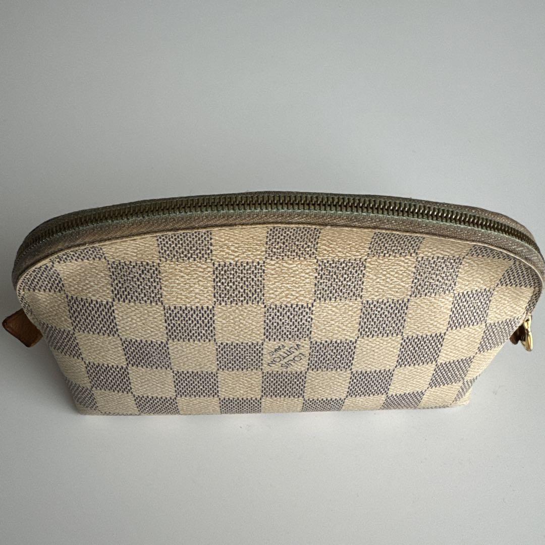 【中古品】ヴィトン / ダミエ・アズール ポーチ