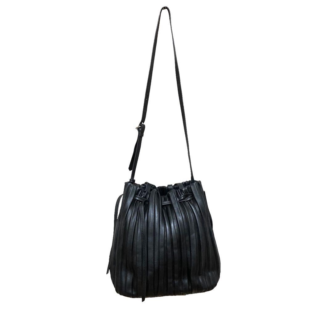 【ZARA】プリーツ巾着バッグ ZARA】プリーツ巾着バッグ (ZARA/ショルダーバッグ・ポシェット
