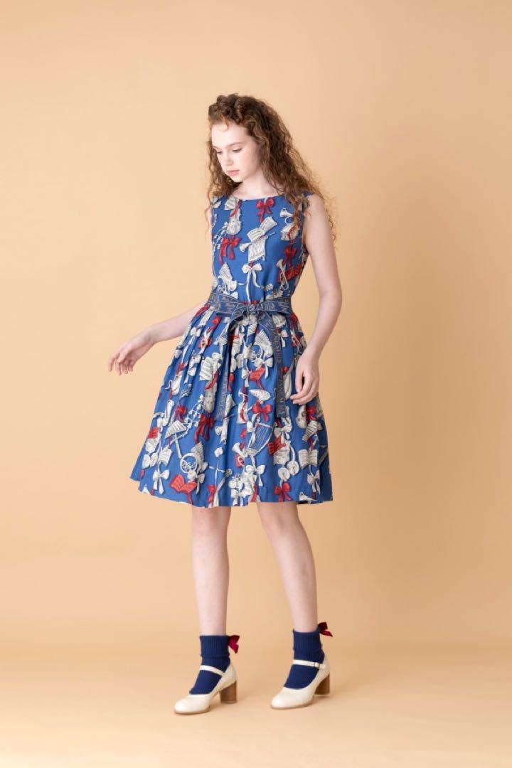 Jane Marple】Pieces of music day dress
