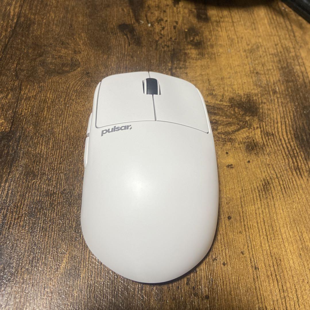 pulsarX2H ホワイト ゲーミングマウス