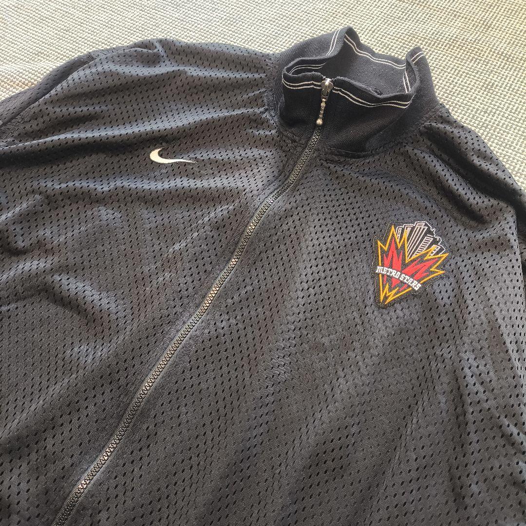90s 00s　NIKE　メッシュ　フルジップジャケット　MLS　XL