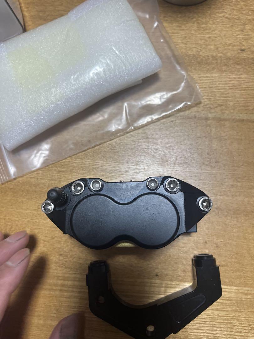 ジョグ系のブレーキ強化セット　RPM Racingラジアル　ブレンボ　カニ