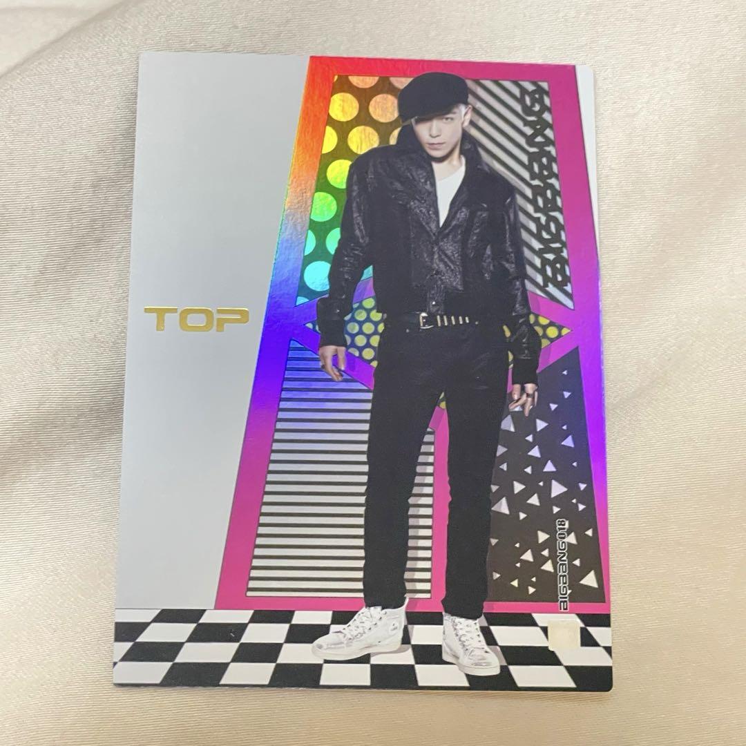 BIGBANG TOP トレーディングカード　コレクションカード　レア
