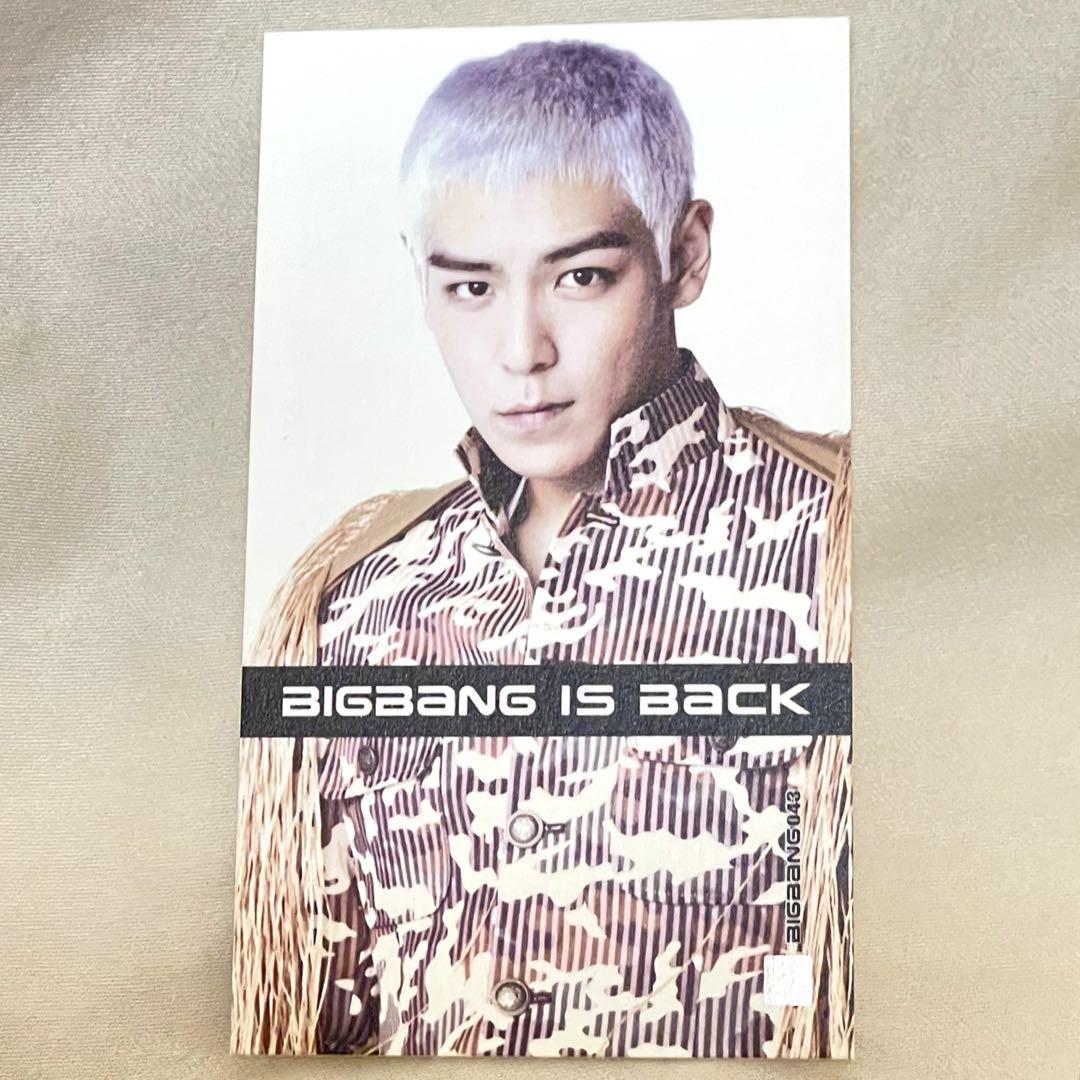 BIGBANG TOP トレーディングカード　コレクションカード　レア