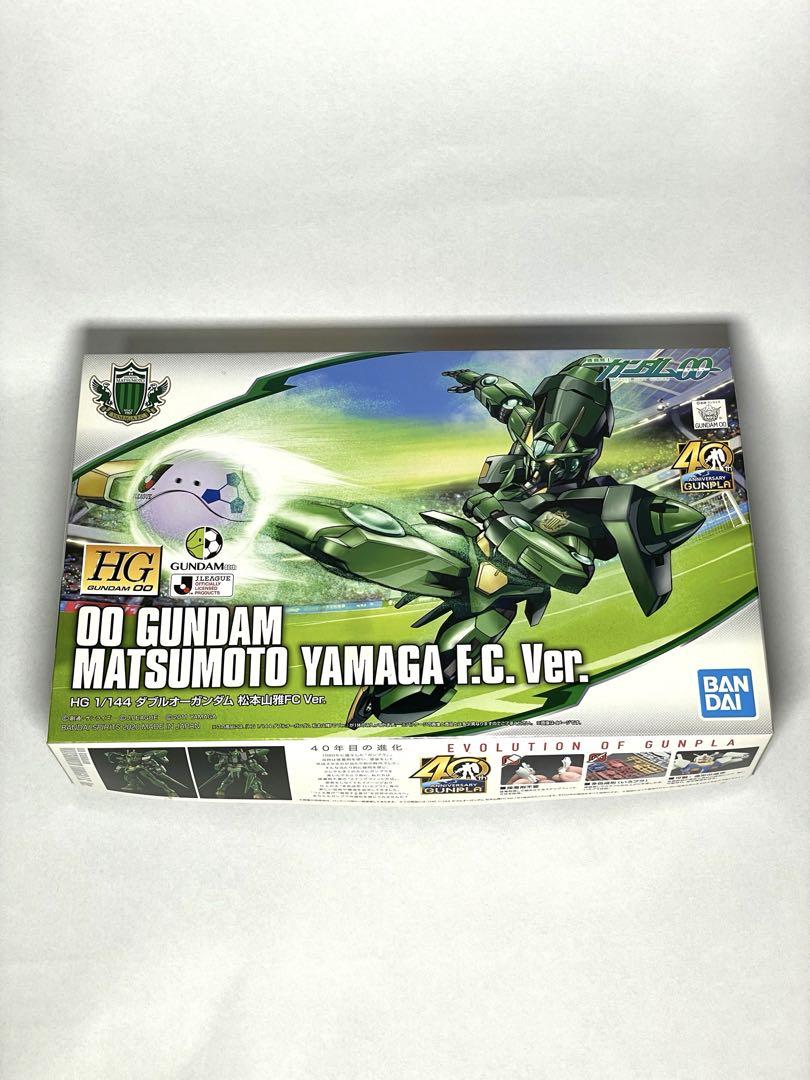 【HG 1/144 ダブルオーガンダム松本山雅FCVer.限定コラボモデル未組立