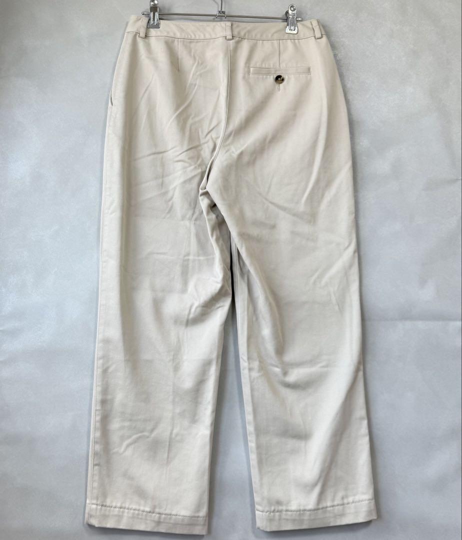 美品☆L.L.Bean ベージュ チノパン 11/Lカジュアルパンツ ストレート