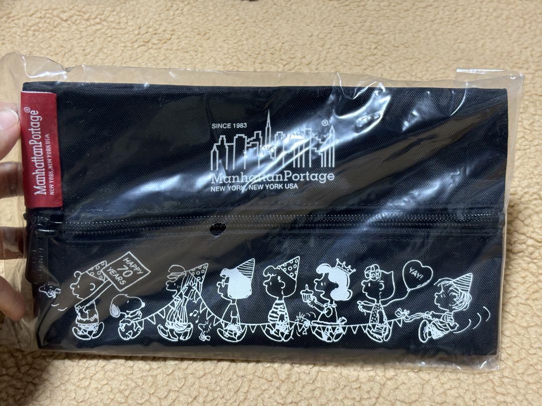 もくた⭐︎マンハッタンポーテージ スヌーピー70周年 コラボ メッセンジャー 新品 マンハッタンポーテージ スヌーピー 70周年 メッセンジャー