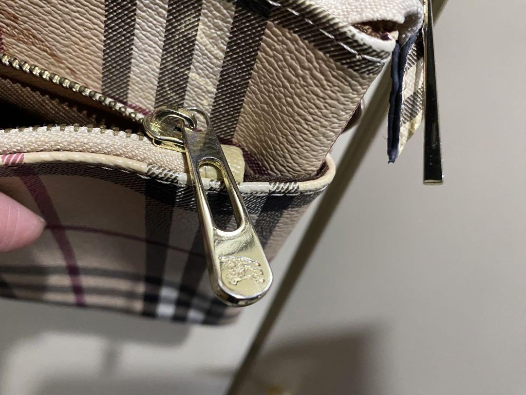 【Renka】Burberry◎チェック柄 ショルダーバッグ